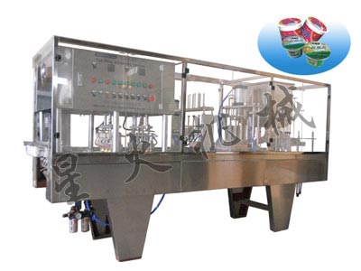 BHP-4杯盒灌裝封口機(jī)（玻璃罩、吸杯）